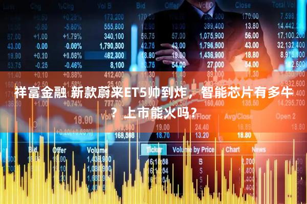 祥富金融 新款蔚来ET5帅到炸，智能芯片有多牛？上市能火吗？